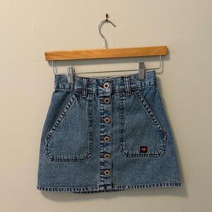 Levi's silverTab Denim Button-Front Skirt | Size 12